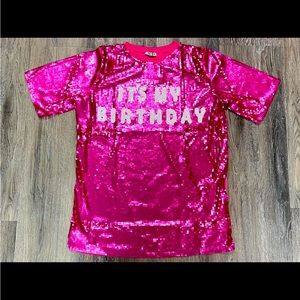 Brand new! “Its my birthday” dress/tshirt